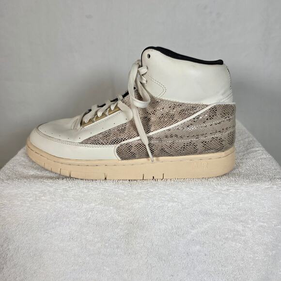 Nike 2014 Air Python Sail High-top Shoes Men\'s 7 Lace up 705067-100 Sneakers GUC main image 8